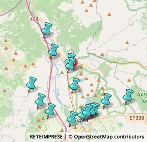 Mappa Via Andrate, 10013 Borgofranco d'Ivrea TO, Italia (4.51875)