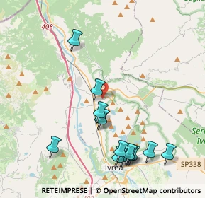Mappa Via Andrate, 10013 Borgofranco d'Ivrea TO, Italia (4.46643)