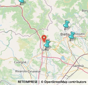 Mappa Via Andrate, 10013 Borgofranco d'Ivrea TO, Italia (41.16308)