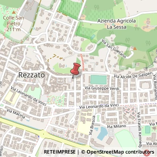 Mappa Via Alcide De Gasperi, 50, 25086 Rezzato, Brescia (Lombardia)