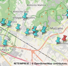 Mappa Via Arturo Toscanini, 25086 Rezzato BS, Italia (2.54)