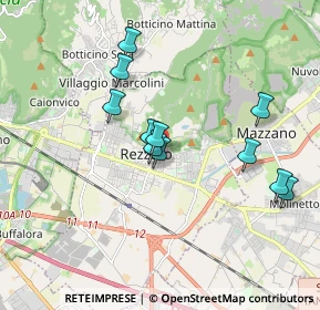 Mappa Via Arturo Toscanini, 25086 Rezzato BS, Italia (1.61818)