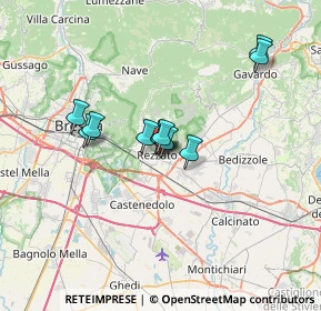 Mappa Via Arturo Toscanini, 25086 Rezzato BS, Italia (4.9)