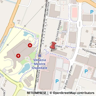Mappa Via Peppino Impastato, 34, 30174 Venezia, Venezia (Veneto)