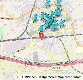 Mappa Via Roggia Moschetta, 24047 Treviglio BG, Italia (0.86)