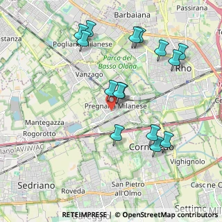 Mappa 20010 Pregnana Milanese MI, Italia (2.084)