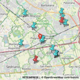 Mappa 20010 Pregnana Milanese MI, Italia (2.26733)