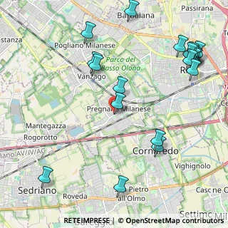 Mappa 20010 Pregnana Milanese MI, Italia (2.729)