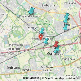 Mappa 20010 Pregnana Milanese MI, Italia (2.30182)