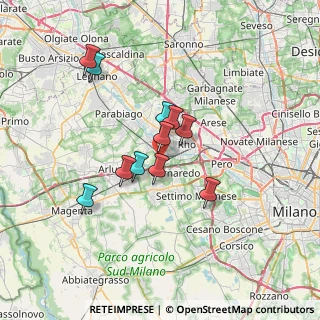 Mappa 20010 Pregnana Milanese MI, Italia (5.56727)