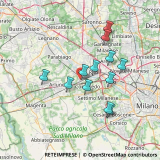 Mappa 20010 Pregnana Milanese MI, Italia (6.64833)