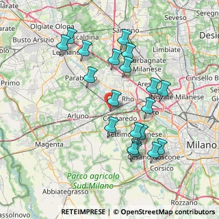 Mappa 20010 Pregnana Milanese MI, Italia (7.48842)