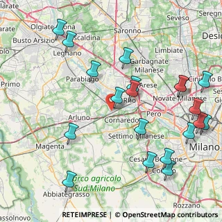 Mappa 20010 Pregnana Milanese MI, Italia (9.9455)