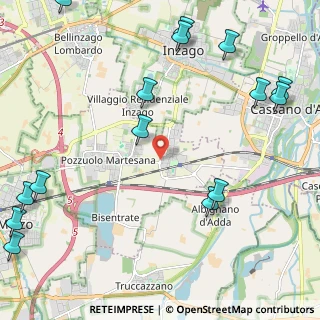 Mappa Via Antonio Gramsci, 20060 Bellinzago Lombardo MI, Italia (3.09533)