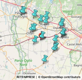 Mappa Via Beniamino Cavalli, 25030 Castrezzato BS, Italia (6.592)