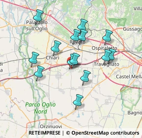 Mappa Via Beniamino Cavalli, 25030 Castrezzato BS, Italia (6.465)