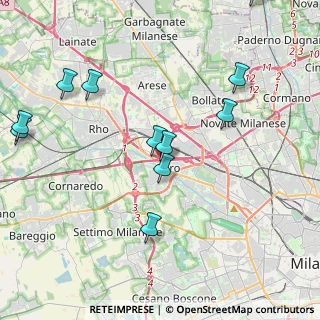 Mappa A4 Torino - Trieste, 20016 Pero MI, Italia (4.68364)