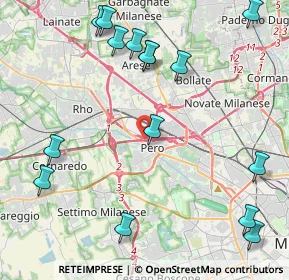 Mappa A4 Torino - Trieste, 20016 Pero MI, Italia (5.31067)