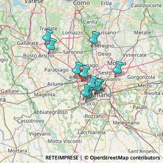 Mappa A4 Torino - Trieste, 20016 Pero MI, Italia (10.07636)