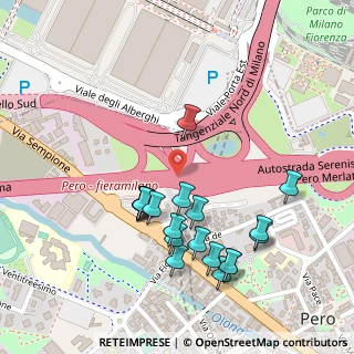 Mappa A4 Torino - Trieste, 20016 Pero MI, Italia (0.2435)
