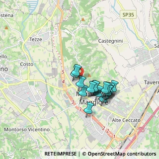 Mappa Via Buonconsiglio, 36075 Montecchio Maggiore-Alte Ceccato , Italia (1.376)