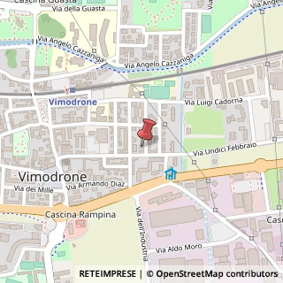 Mappa Via Don Giovanni Minzoni, 29, 20090 Vimodrone, Milano (Lombardia)