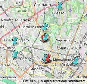 Mappa Via Carlo Armellini, 20161 Milano MI, Italia (1.92833)