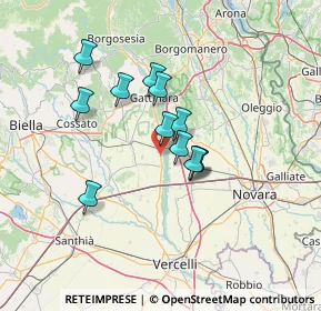 Mappa SP 594, 13030 Ghislarengo VC (10.215)