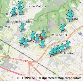 Mappa Via Giuseppe Zanardelli, 25086 Rezzato BS, Italia (2.11684)