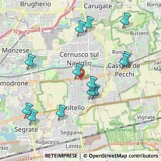 Mappa Strada Padana Superiore, 20096 Pioltello MI, Italia (2.23385)