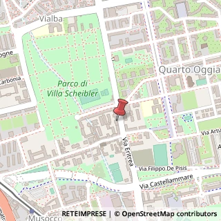 Mappa Via Michele Lessona, 9, 20157 Milano, Milano (Lombardia)