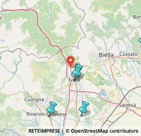 Mappa 10013 Borgofranco d'Ivrea TO, Italia (30.66545)