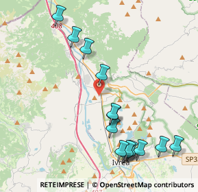 Mappa 10013 Borgofranco d'Ivrea TO, Italia (4.716)