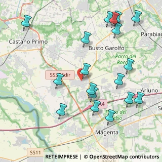 Mappa Via Torrazza, 20010 Inveruno MI, Italia (4.84611)