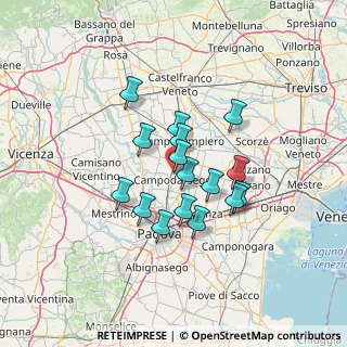 Mappa Via Muson, 35011 Campodarsego PD, Italia (10.22813)