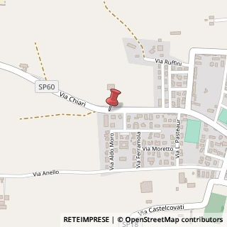 Mappa Via Chiari, 63, 25030 Castrezzato, Brescia (Lombardia)