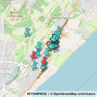 Mappa Via A. Meucci, 25080 Padenghe Sul Garda BS, Italia (0.24583)