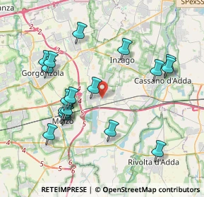 Mappa 20060 Pozzuolo Martesana MI, Italia (4.00056)