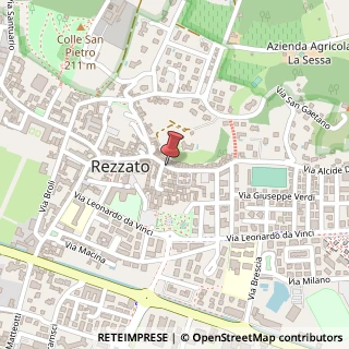 Mappa Via Alcide De Gasperi, 20, 25086 Rezzato, Brescia (Lombardia)