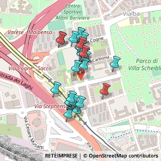 Mappa Via Pier Francesco Cittadini, 20157 Milano MI, Italia (0.1912)