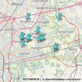 Mappa Via Torino, 20063 Milano MI, Italia (3.23833)
