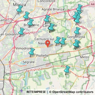 Mappa Via Torino, 20063 Milano MI, Italia (5.07667)