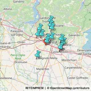 Mappa Via Grandi, 25125 Brescia BS, Italia (9.43286)
