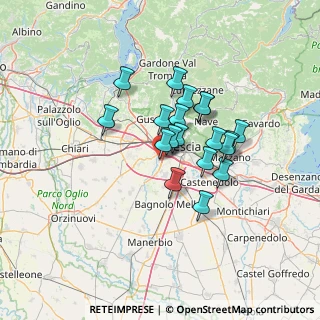 Mappa Via Grandi, 25125 Brescia BS, Italia (10.13895)