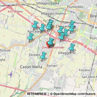 Mappa Via Grandi, 25125 Brescia BS, Italia (1.51)