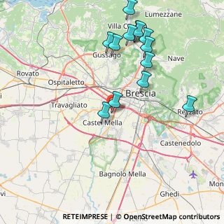 Mappa Via Grandi, 25125 Brescia BS, Italia (8.53231)