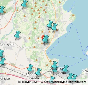 Mappa Via Metelli Giovanni, 25080 Padenghe Sul Garda BS, Italia (6.2515)