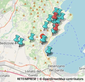 Mappa Via Metelli Giovanni, 25080 Padenghe Sul Garda BS, Italia (3.249)