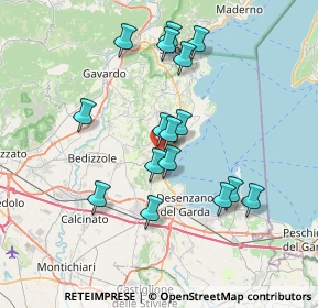 Mappa Via Metelli Giovanni, 25080 Padenghe Sul Garda BS, Italia (6.6425)