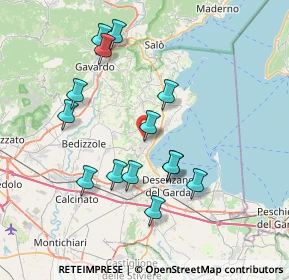 Mappa SP 25, 25080 Padenghe Sul Garda BS, Italia (7.20286)